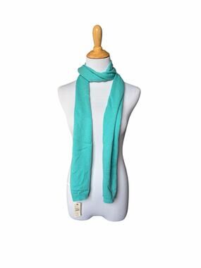 NWT Talbots Blue 100% Cashmere Scarf- DAMAGED
